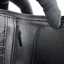 Load image into Gallery viewer, CHANEL Matelasse CC Logo Passport Case BlackAP3824-B15615-94305 Calf Leather
