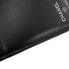 Load image into Gallery viewer, CHANEL Matelasse CC Logo Passport Case BlackAP3824-B15615-94305 Calf Leather
