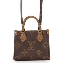 Load image into Gallery viewer, LOUIS VUITTON Onthego Red/BrownM46839 Monogram Reverse Canvas Size BB

