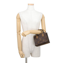 Load image into Gallery viewer, LOUIS VUITTON Onthego Red/BrownM46839 Monogram Reverse Canvas Size BB
