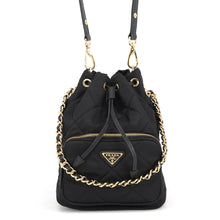 Load image into Gallery viewer, PRADA Duet Re-Nylon Black1BH038 Nylon Leather
