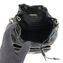 Load image into Gallery viewer, PRADA Duet Re-Nylon Black1BH038 Nylon Leather
