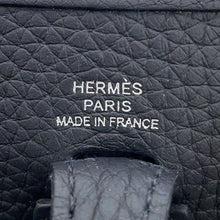 Load image into Gallery viewer, HERMES Evelyne Amazon Short Sangle Caval Black Taurillon Clemence Size TPM
