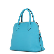 将图像加载到图库查看器中，HERMES Bolide Turquoise Taurillon Clemence Size 31
