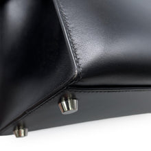 将图像加载到图库查看器中，HERMES Kelly Sellier Black Box Calf Leather Size 32
