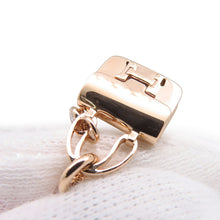 将图像加载到图库查看器中，HERMES Constance Amulette Necklace 1PD 18K Pink Gold
