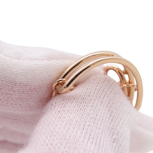 将图像加载到图库查看器中，HERMES Mix and H Ring Size 54/#14H124611B 18K Pink Gold
