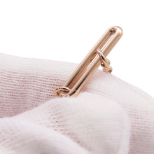 Load image into Gallery viewer, HERMES Chaine d'Ancre Chaos EarringsH222516B 18K Pink Gold
