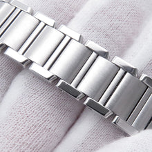 将图像加载到图库查看器中，CARTIER Tank Française SM 160th Anniversary Edition H25mm×W20mm Stainless Steel Silver/Pink DialW51035Q3
