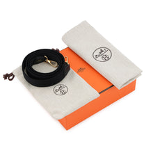 将图像加载到图库查看器中，HERMES Evelyne Long Amazon Black Taurillon Clemence Size TPM
