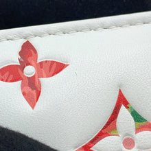将图像加载到图库查看器中，LOUIS VUITTON LV Garden Zippy Wallet White/MulticolorM81694 Monogram Lamb Leather
