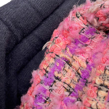 将图像加载到图库查看器中，CHANEL Matelasse parent and child Bag Pink Tweed
