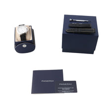 将图像加载到图库查看器中，PANERAI Luminor base logo W44mm Stainless Steel Rubber White DialPAM01087

