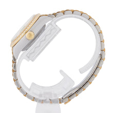将图像加载到图库查看器中，ROLEX Lady-Datejust Diamond Bezel W28mm Stainless Steel K18YG Mint Green Tapestry Dial279383RBR
