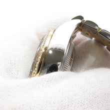 将图像加载到图库查看器中，ROLEX Lady-Datejust Diamond Bezel W28mm Stainless Steel K18YG Mint Green Tapestry Dial279383RBR
