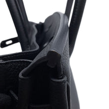 将图像加载到图库查看器中，HERMES Birkin Black Taurillon Clemence Size 30
