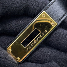 将图像加载到图库查看器中，HERMES Birkin Black Taurillon Clemence Size 30
