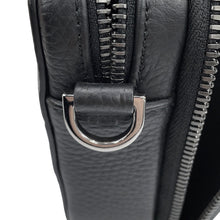 将图像加载到图库查看器中，Dior Dior Gravity Zip Pouch with Strap Black2ESBC119LLG_H00N Calf Leather
