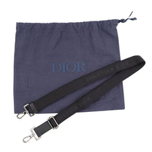 将图像加载到图库查看器中，Dior Dior Gravity Zip Pouch with Strap Black2ESBC119LLG_H00N Calf Leather
