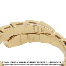 将图像加载到图库查看器中，BVLGARI Serpenti Viper Ring Size XL (Approximately size 17-19)358636 18K Yellow Gold
