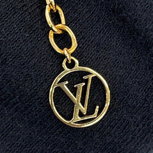 将图像加载到图库查看器中，LOUIS VUITTON Collier Essential V Planet BigM68920 Gold Plated Rhinestone
