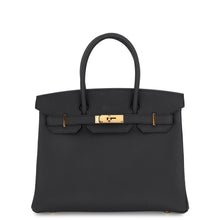 Load image into Gallery viewer, HERMES Birkin Black Togo Leather Size 30
