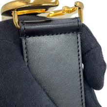 将图像加载到图库查看器中，GUCCI Double G Wide Belt Size 95/38 Black406831 0YA0G 1000 Leather
