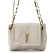 Load image into Gallery viewer, SAINT LAURENT PARIS Nolita Chain Shoulder Bag White672738 Lambskin Size Mini
