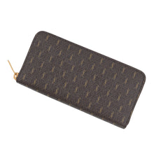 Load image into Gallery viewer, SAINT LAURENT PARIS Monogram Zip Around Long Wallet Brown6644912UY2W2166 PVC/Leather
