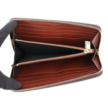Load image into Gallery viewer, SAINT LAURENT PARIS Monogram Zip Around Long Wallet Brown6644912UY2W2166 PVC/Leather
