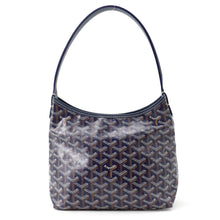 将图像加载到图库查看器中，GOYARD Boheme Hobo Bag Navy BlueBOHEMEMINTY12CL12P PVC Leather Size Mini
