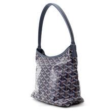 将图像加载到图库查看器中，GOYARD Boheme Hobo Bag Navy BlueBOHEMEMINTY12CL12P PVC Leather Size Mini
