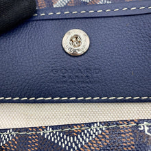 将图像加载到图库查看器中，GOYARD Boheme Hobo Bag Navy BlueBOHEMEMINTY12CL12P PVC Leather Size Mini
