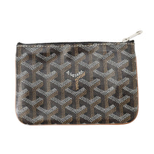 Load image into Gallery viewer, GOYARD Sena Pouch Black/TanSENAT2MINTY01CL03P PVC Leather Size Mini
