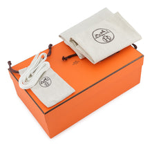 将图像加载到图库查看器中，HERMES Deep Sneakers White/Black Fabric Rubber Size 38.5
