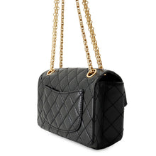 将图像加载到图库查看器中，CHANEL Matelasse 2.55 ChainShoulder Bag BlackAS0874 Aged Calf Leather Size Mini

