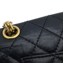 将图像加载到图库查看器中，CHANEL Matelasse 2.55 ChainShoulder Bag BlackAS0874 Aged Calf Leather Size Mini
