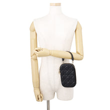 Load image into Gallery viewer, Dior Lady Dior Cannage Phone Case BlackS0872ONMJ_M900 Lambskin
