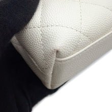 将图像加载到图库查看器中，CHANEL Matelasse Coco Handle 2WAYHandbag WhiteAP4244 Caviar Leather Size Mini mini
