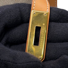 Load image into Gallery viewer, HERMES Kelly Sellier Natural Toile H Box Calf Leather Size 28
