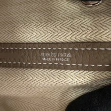 将图像加载到图库查看器中，HERMES Garden Party Etoupe Negonda Leather Size TPM
