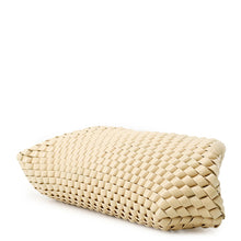 Load image into Gallery viewer, Bottega Veneta INTRECCIATO Clutch Bag Beige Patent Leather
