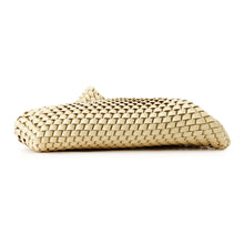 Load image into Gallery viewer, Bottega Veneta INTRECCIATO Clutch Bag Beige Patent Leather
