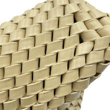 Load image into Gallery viewer, Bottega Veneta INTRECCIATO Clutch Bag Beige Patent Leather
