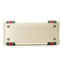 Load image into Gallery viewer, GUCCI Interlocking G 2WAY Bag White/Multicolor701737 Canvas Leather
