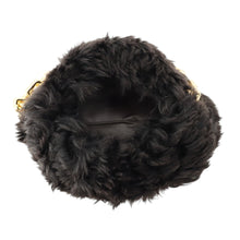 Load image into Gallery viewer, Bottega Veneta The ChainPouch Shoulder Bag Black Shearling
