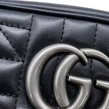 Load image into Gallery viewer, GUCCI GG Marmont Shoulder Bag Black447632 Leather

