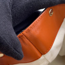 Load image into Gallery viewer, GUCCI Kraft Tote Navy/Brown348715 Canvas Leather
