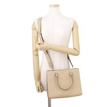 Load image into Gallery viewer, PRADA Embossed Logo 2-Way Bag Beige1BA337 Leather
