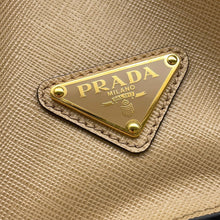 Load image into Gallery viewer, PRADA Embossed Logo 2-Way Bag Beige1BA337 Leather
